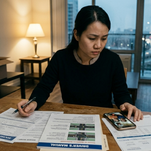 Các khó khăn ban đầu khi mới đến Mỹ