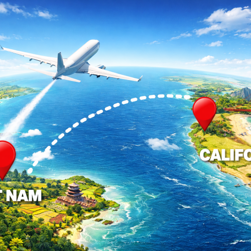 Giá vé một chiều từ Tân Sơn Nhứt đi California, Hoa Kỳ