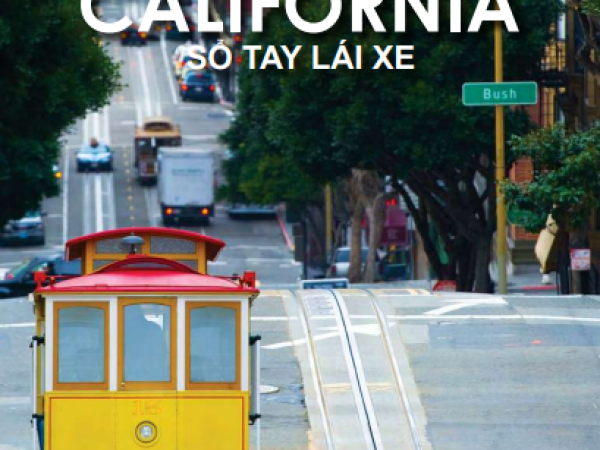Ebook - Sổ tay lái xe tại California, Hoa Kỳ năm 2019